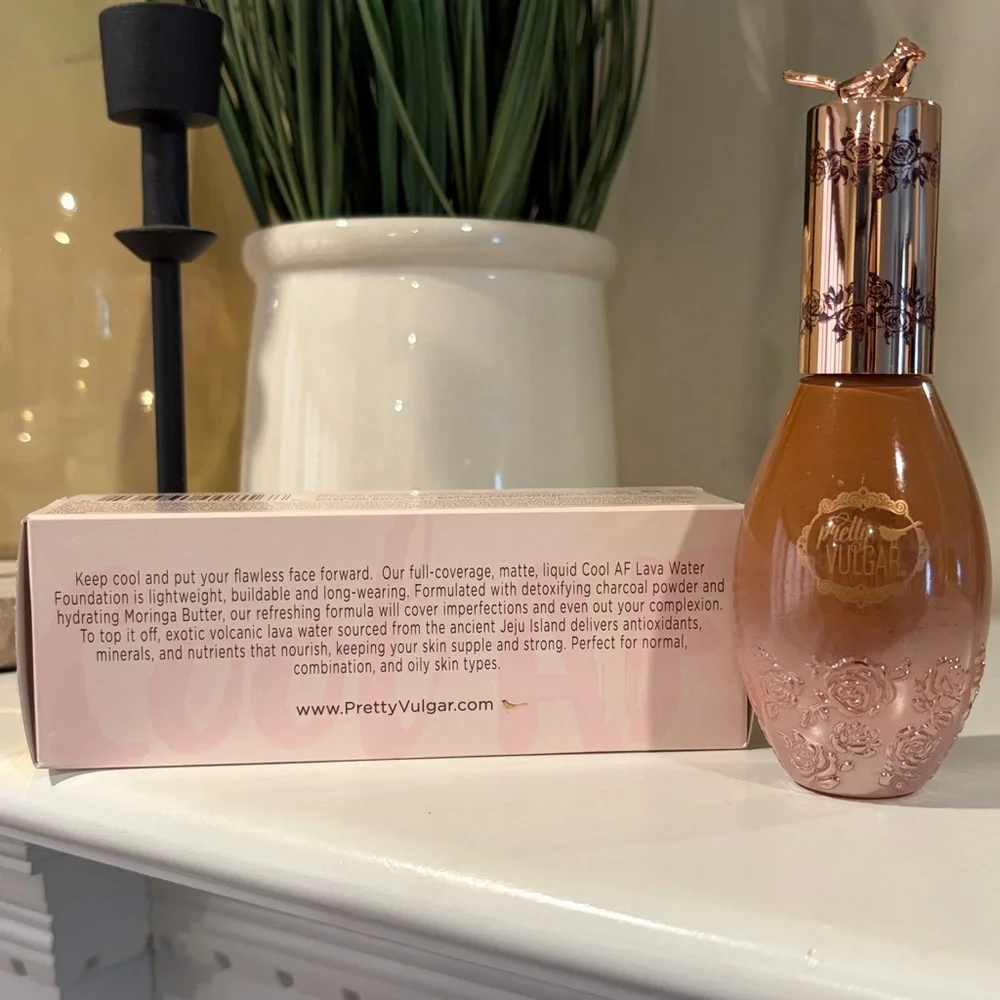 Pretty Vulgar Cool AF Lava Water Foundation - Bare Bae - NEW!! makeup beauty